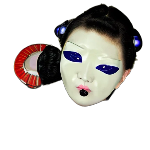 mask, face, creature, robot transparent PNG cut-out