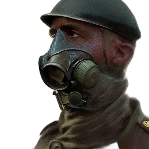 mask, face, weapon, hat transparent PNG cut-out