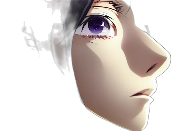 face, mask, robot, crown, anime, photorealistic, 3d render, concept art transparent PNG cut-out