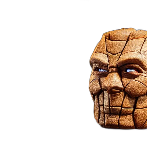 mask, face, robot, furniture, 3d render, concept art, closeup, photorealistic transparent PNG cut-out
