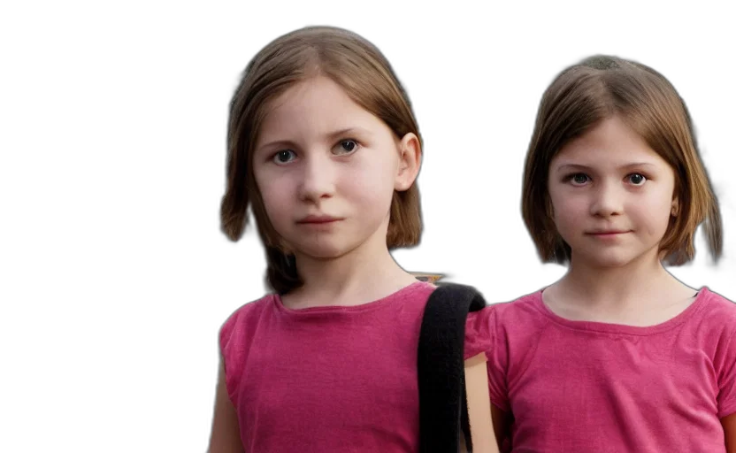 face, dress, photorealistic, 3d render transparent PNG cut-out