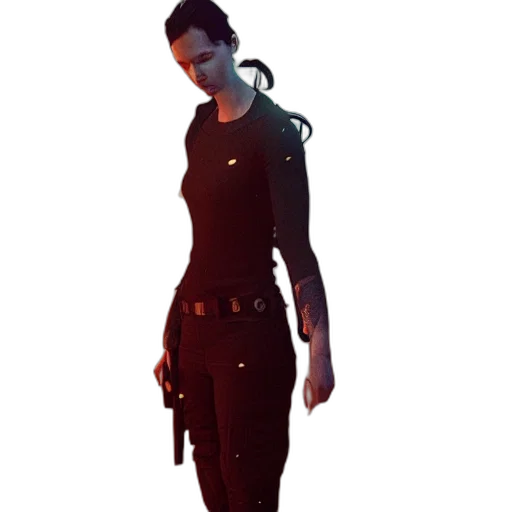 staff, jacket, weapon, dress transparent PNG cut-out