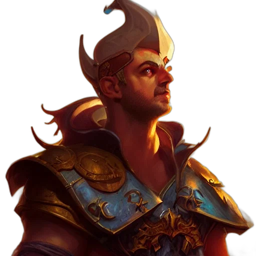 crown, staff, face, dragon transparent PNG cut-out