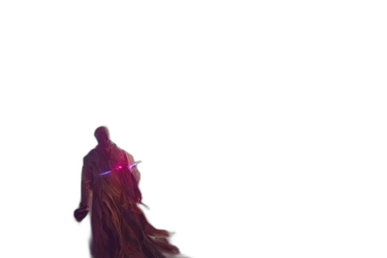 staff, creature, robot, dress, concept art, cyberpunk, 3d render, fantasy art transparent PNG cut-out