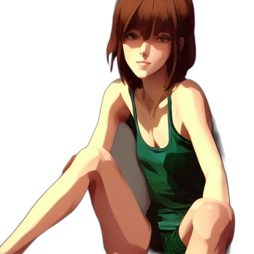 dress, face, staff, robot transparent PNG cut-out