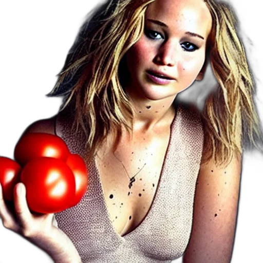 jewelry, food, photorealistic, 3d render, concept art, cartoon, jennifer, lawrence transparent PNG cut-out