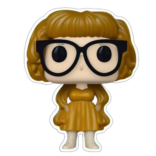 cartoon, pop, figure, mom transparent PNG cut-out