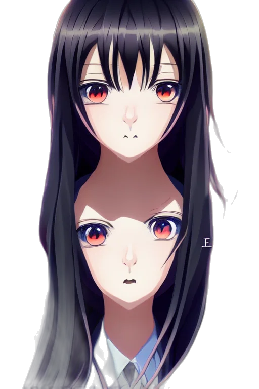 mask, face, creature, hair, anime, concept art, fantasy art, pixel art transparent PNG cut-out