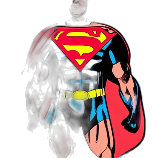comic book art, concept art, cartoon, 3d render transparent PNG cut-out