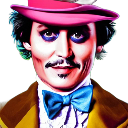 face, mask, hat, comic book art, cartoon, photorealistic, concept art, portrait transparent PNG cut-out
