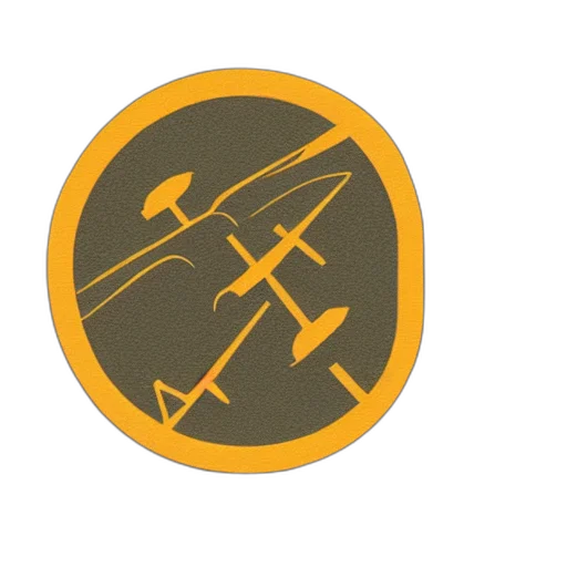 weapon, sword, staff, concept art, 3d render, logo, airplane, inside transparent PNG cut-out