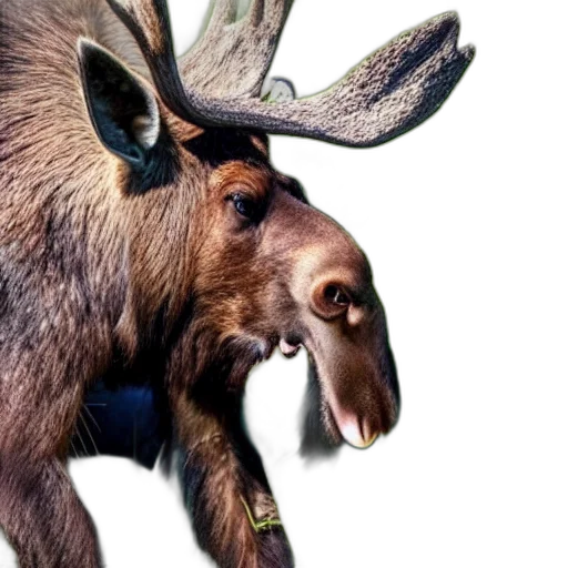 animal, creature, staff, hat, photorealistic, 3d render, concept art, fantasy art transparent PNG cut-out