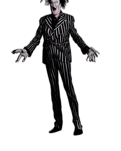 jacket, creature, robot, staff, concept art, cartoon, comic book art, 3d render transparent PNG cut-out