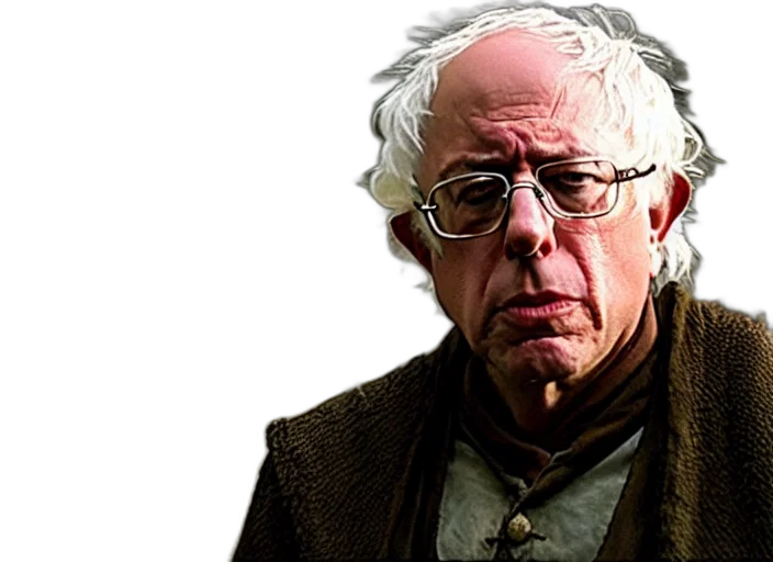 film, still, bernie, sanders, frodo, lord, rings, movie transparent PNG cut-out