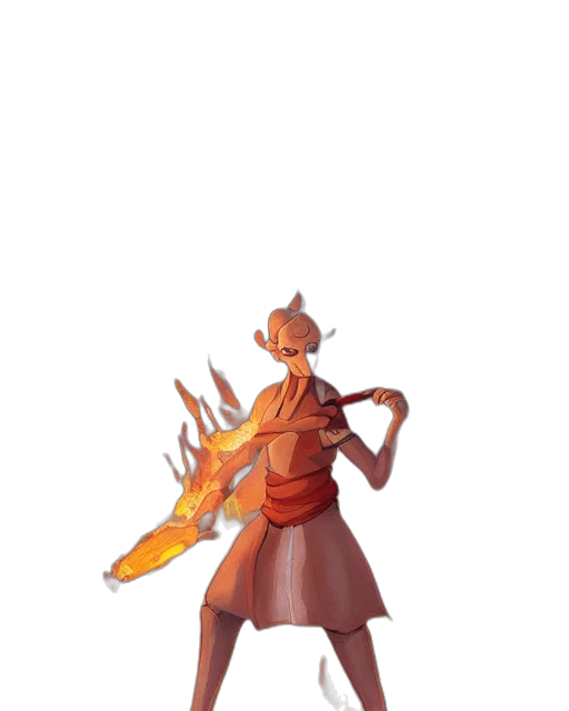 staff, dragon, weapon, sword, concept art, pixel art, fantasy art, watercolor transparent PNG cut-out