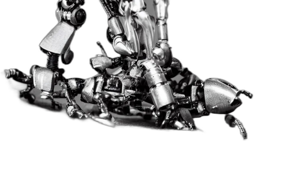 robot, weapon, car, cyberpunk, concept art, 3d render, photorealistic, zoom transparent PNG cut-out