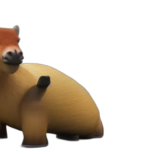 animal, creature, 3d render, concept art transparent PNG cut-out