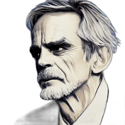 face, mask, staff, comic book art transparent PNG cut-out