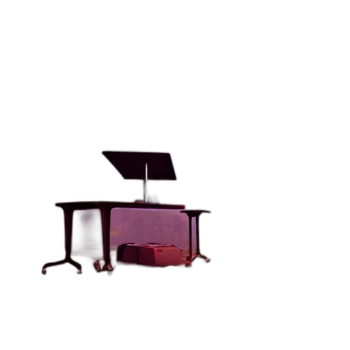 furniture, staff, robot, umbrella, 3d render, concept art, pixel art, photorealistic transparent PNG cut-out
