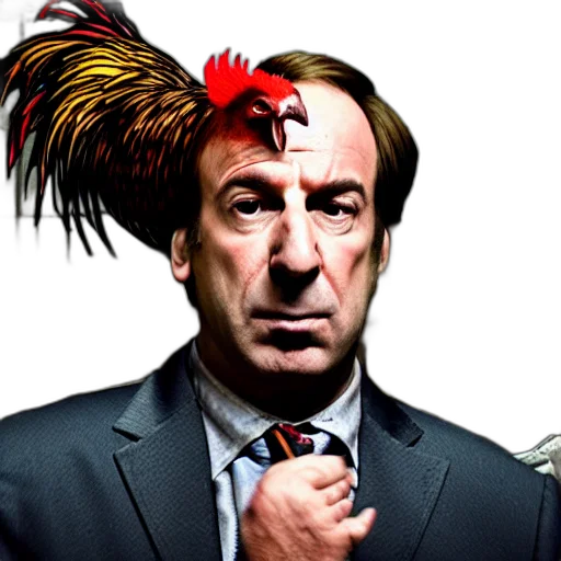 animal, hat, saul, goodman, rooster, medieval, torture, chamber transparent PNG cut-out