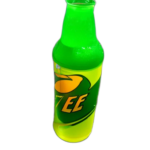 bottle, food, weapon, staff, 3d render, photorealistic, vaporwave, neon lights transparent PNG cut-out