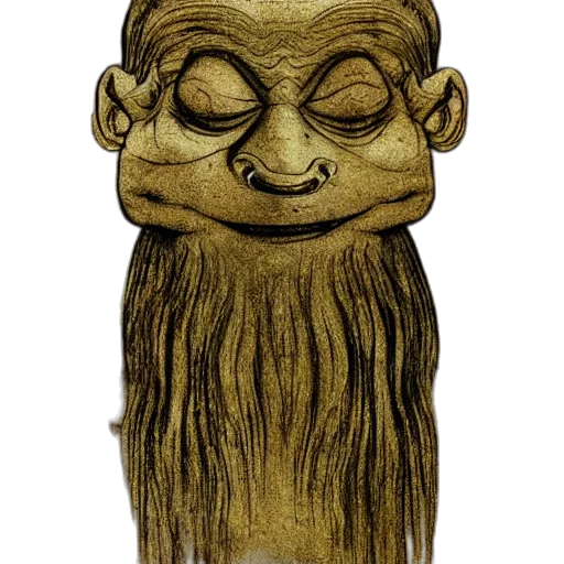 mask, staff, face, crown transparent PNG cut-out