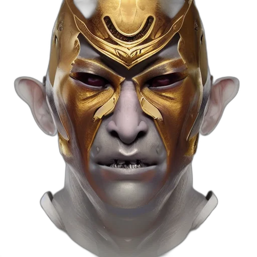 mask, face, crown, staff transparent PNG cut-out