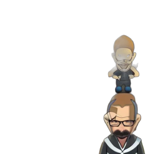 staff, cartoon, concept art, 3d render transparent PNG cut-out