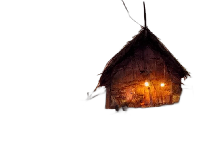 building, furniture, umbrella, concept art transparent PNG cut-out