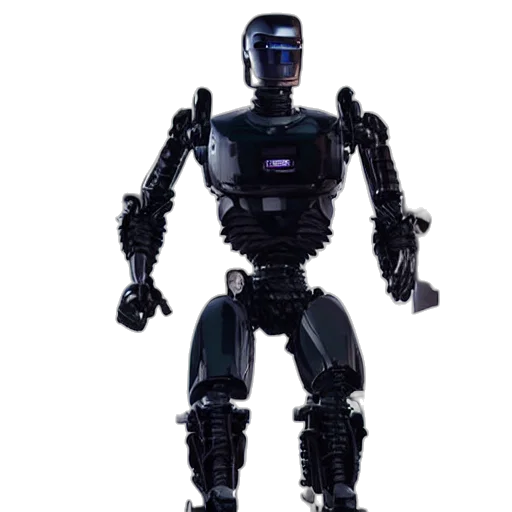 robot, 3d render, cyberpunk, concept art transparent PNG cut-out