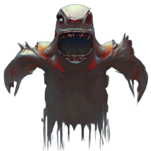 creature, mask, face, animal, concept art, pixel art, fantasy art, 3d render transparent PNG cut-out