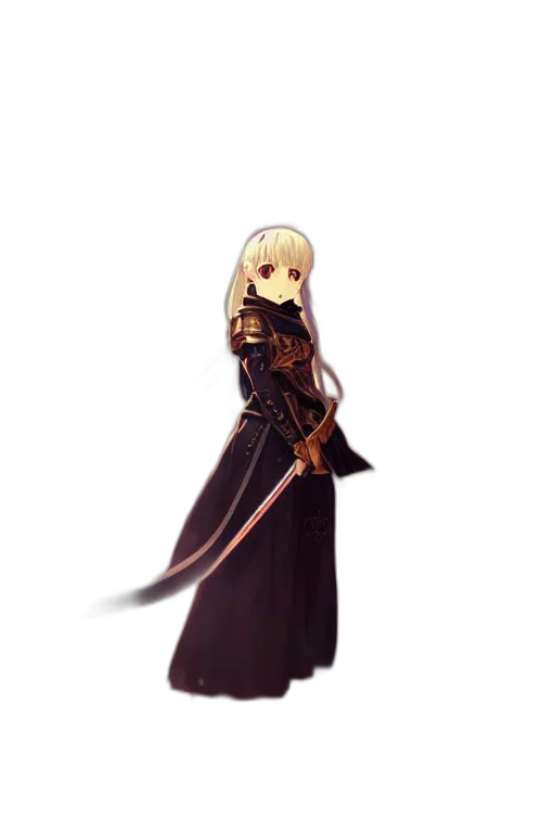 sword, staff, weapon, dress transparent PNG cut-out