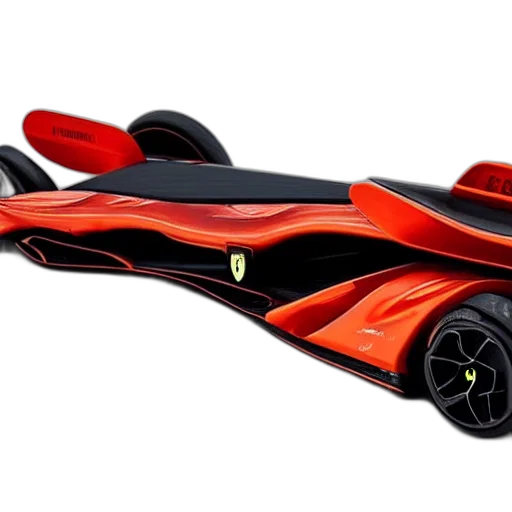 car, 3d render, concept art, photorealistic transparent PNG cut-out