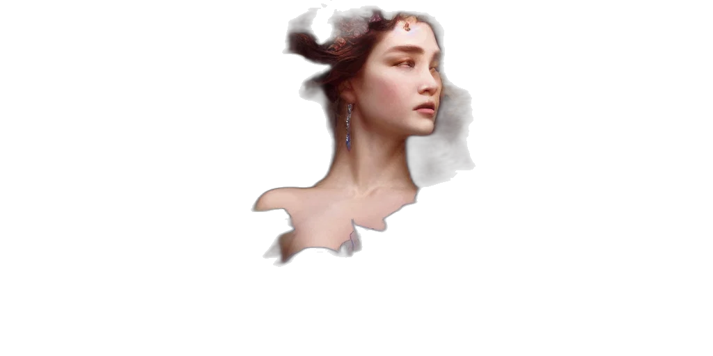 face, jewelry, crown, hair transparent PNG cut-out