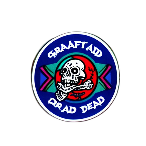 staff, grateful, dead, sticker transparent PNG cut-out