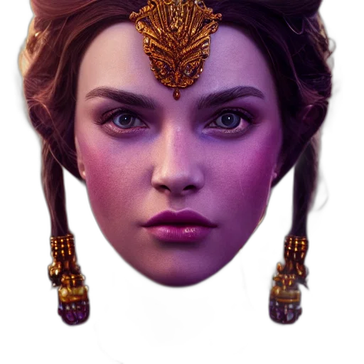 crown, face, mask, jewelry transparent PNG cut-out