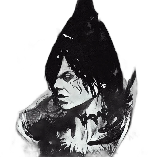 mask, face, hat, crown, concept art, fantasy art, comic book art, pixel art transparent PNG cut-out