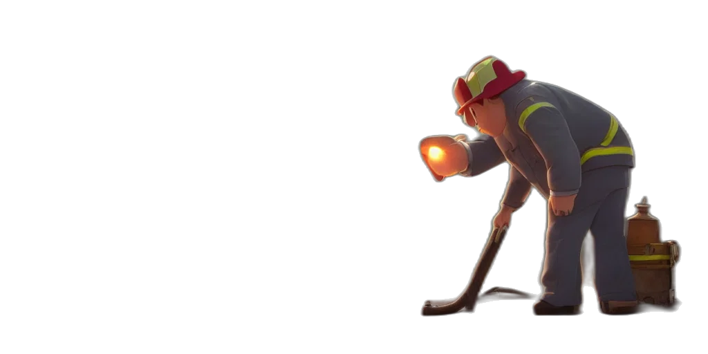 staff, hat, robot, weapon, concept art, 3d render, fantasy art, cartoon transparent PNG cut-out