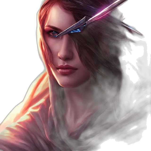 staff, sword, face, weapon, fantasy art, concept art, cyberpunk, photorealistic transparent PNG cut-out