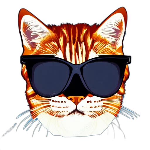 animal, cartoon, photorealistic, pixel art transparent PNG cut-out