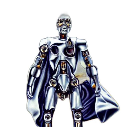 robot, concept art, comic book art, 3d render, pixel art, super, technojesus, robotic transparent PNG cut-out