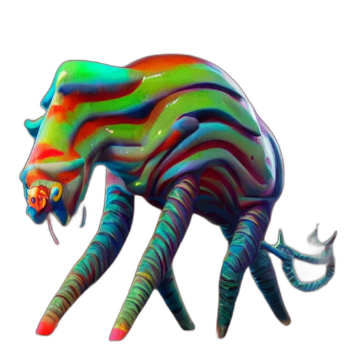 creature, animal, dragon, concept art transparent PNG cut-out