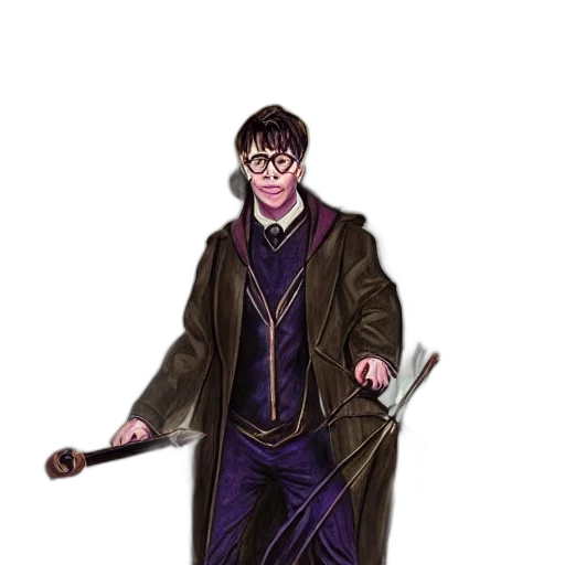 staff, jacket, weapon, concept art transparent PNG cut-out