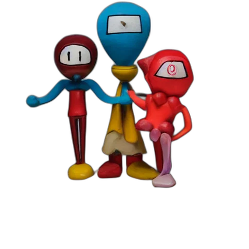 robot, staff, 3d render, concept art transparent PNG cut-out
