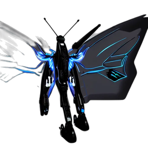 weapon, staff, creature, robot transparent PNG cut-out