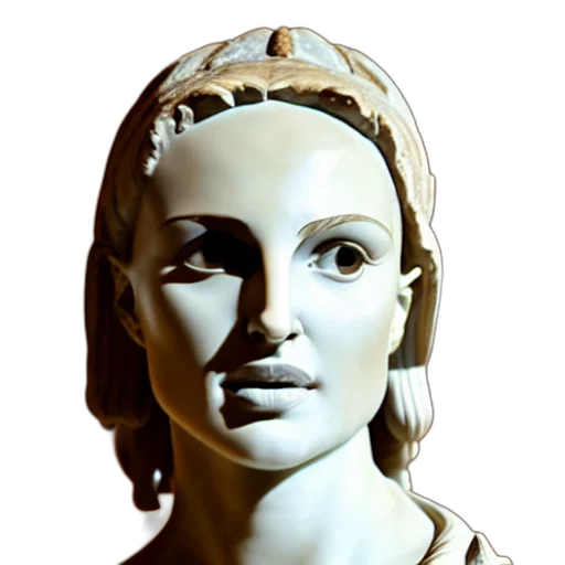 face, jewelry, crown, staff transparent PNG cut-out