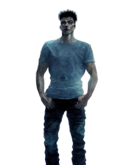 robot, staff, creature, mask transparent PNG cut-out