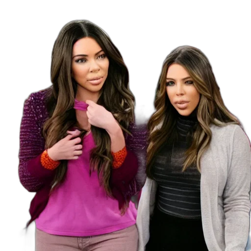 hair, icarly, kim, kardashian transparent PNG cut-out