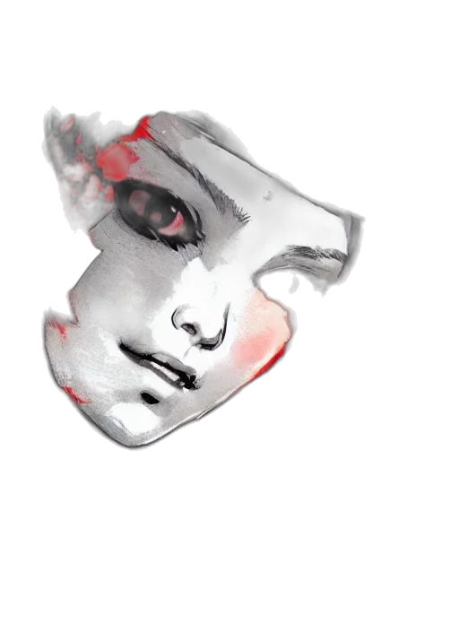 face, mask, creature, robot transparent PNG cut-out