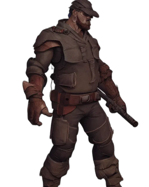 staff, weapon, jacket, creature transparent PNG cut-out